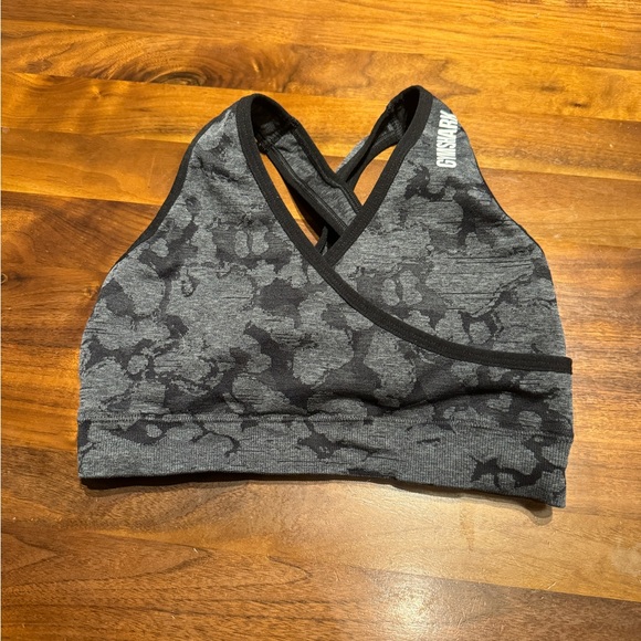 Gymshark Camo Adapt Animal Seamless Sports Bra - Picture 1 of 5